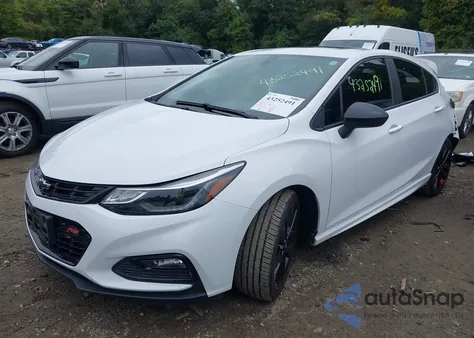 2018 Chevrolet Cruze Lt Auto из США, поврежденный, VIN 3G1BE6SM5JS581642